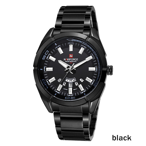 AutoDate Stainless Steel Watch